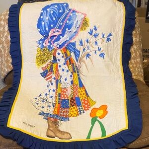 Holly Hobbie Crib Quilt